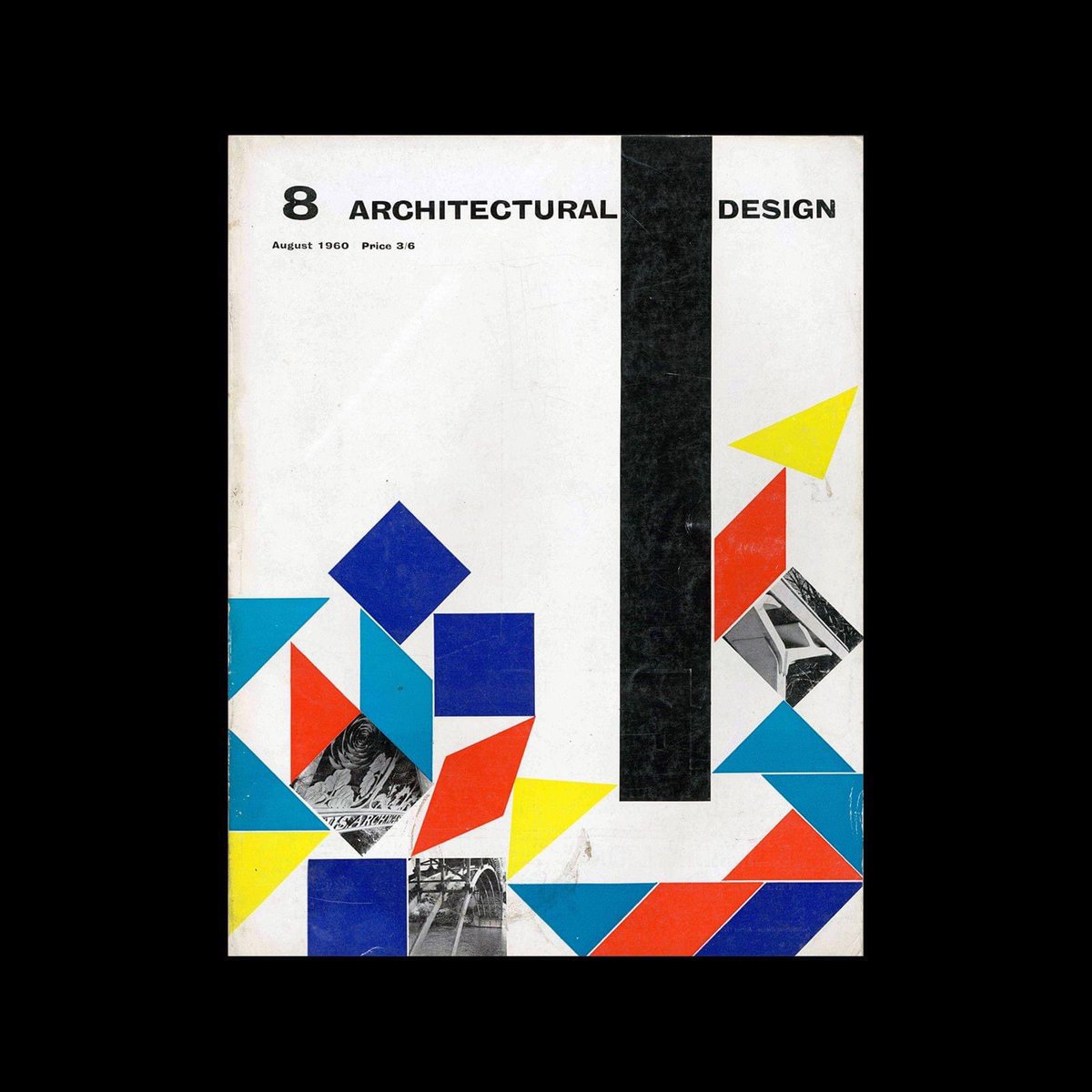 Architectural Design, August 1960
The cover, designed by Theo Crosby, is based on the transformable construction by Mari
designreviewed.com/artefacts/arch…
#theocrosby #architecturaldesign #mari