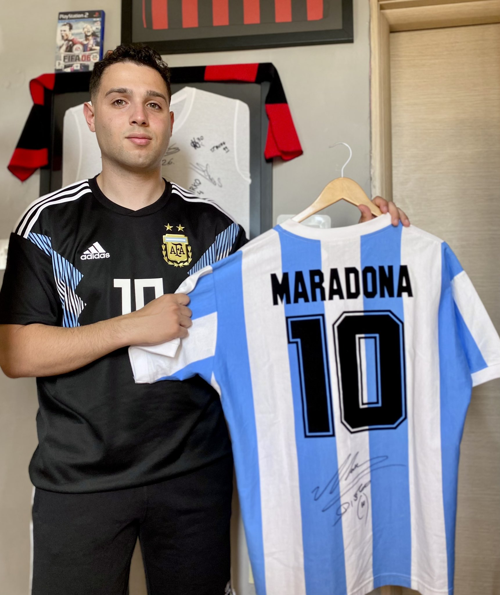 The most influential player of all time, football s greatest ever talent. Happy Birthday DIEGO ARMANDO MARADONA! 