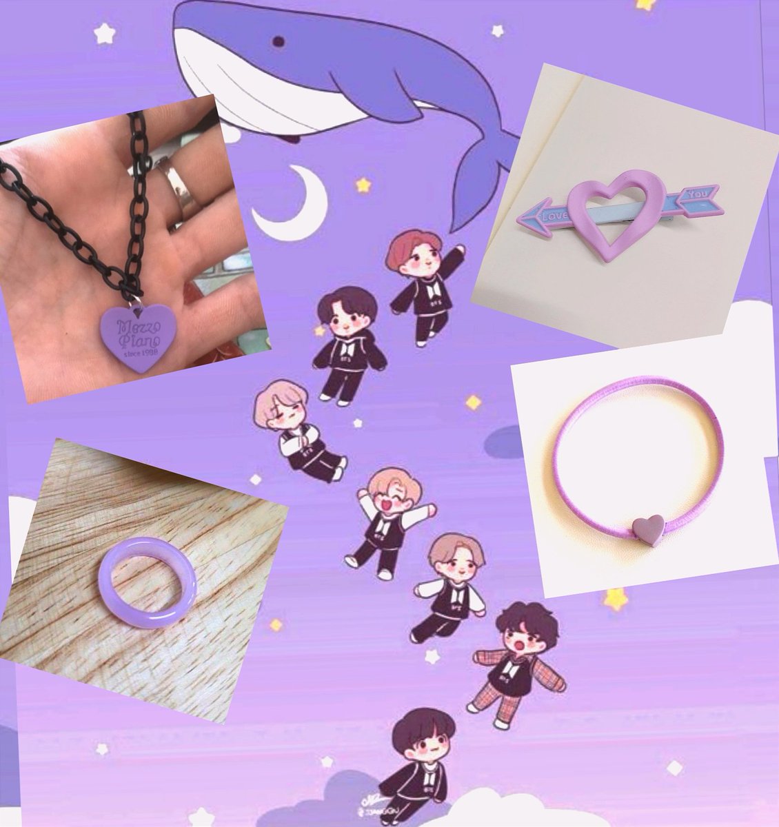 VG_twt_'s tweet photo. เห็นมี่ทำโปรเจคpurple string แล้วน่ารักดีค่ะ เลยจะมาแจกบ้าง แต่คนแจกข้อมือเยอะแล้ว เราเลยจะมาแจกเป็น สร้อยจี้ม่วง แหวนม่วง กิ๊บติดผมม่วง ยางรัดผมม่วงใส่ข้อมือก็ได้ 7 คน 7เซ็ต สุ่ม 7/11ค่ะ ฟลวส่งฟรี

I'm voting for BTS (@BTS_twt) for Favorite Pop Duo or Group #AMAs2022 https://t.co/KrH8SYyiSP