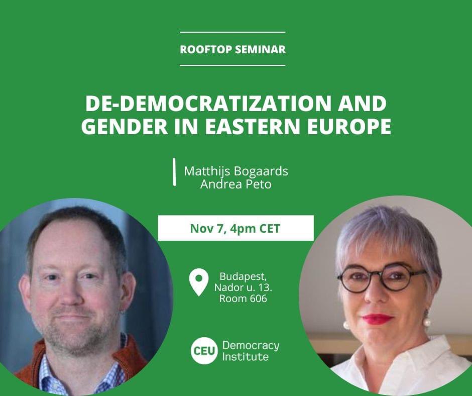 <a href="/MatthijsBo/">Matthijs Bogaards</a>
<a href="/ElisHolzleith/">Elis Holzleithner</a>
<a href="/LubiZvada/">Lubi Zvada</a>
<a href="/petoandrea/">Peto Andrea 🇦🇹🇭🇺🇪🇺</a>
<a href="/KatinkaLinna/">Katinka Linnamäki</a>
<a href="/Alina_dra/">alina dragolea</a>
<a href="/KatalinParti/">Katalin Parti</a>
<a href="/WeronikaZuzanna/">Weronika Grzebalska</a>
<a href="/GawedaBarbara/">Barbara Gaweda</a>
<a href="/KarolinaZby/">Karolina Zbytniewska</a>
<a href="/madarova_zuzana/">Zuzana Madarova</a>
<a href="/kolkava/">Pavol Hardos 🌻💙💛🏳️‍🌈🏳️‍⚧️🇪🇺</a>
<a href="/YasmineErgas/">Yasmine Ergas</a>
<a href="/WGGAnetwork/">Women and Gender in Global Affairs (WGGA)</a>
<a href="/JazgulyaK/">Jazgul</a>
<a href="/KatherineFobear/">FeministMermaid</a> discussing our upcoming #special #issue <a href="/CogitatioPaG/">Politics and Governance</a> <a href="/CEUDemInst/">CEU Democracy Institute</a>