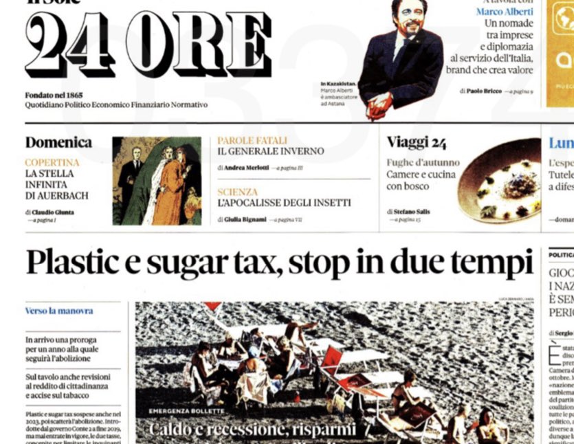 Non ho mai preso tanti improperi in vita mia come nelle “cabine di regia” del Conte II quando, a nome di <a href="/ItaliaViva/">Italia Viva</a>, dicevo che queste 2 tasse erano populiste, demagogiche e disegnate malissimo. Se ora il governo le abolirà - non essendo mai entrate in vigore - farà bene.