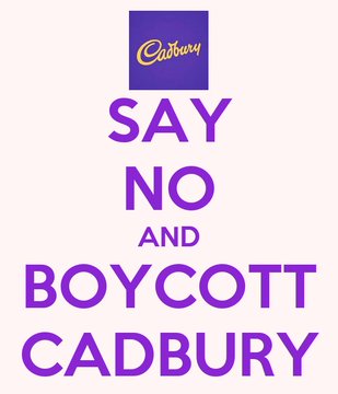 Shivendray99's tweet photo. Cadbury's every products are halal certified 

#BoycottCadbury https://t.co/OhpebWwRou