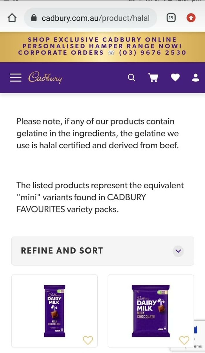 Shivendray99's tweet photo. Cadbury's every products are halal certified 

#BoycottCadbury https://t.co/OhpebWwRou