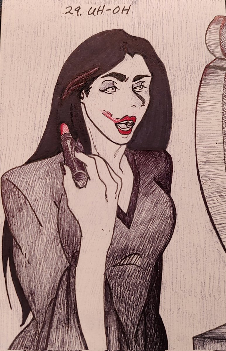 HadiibahJ's tweet photo. Kind of late but here is the next prompt for #inktober2022 https://t.co/pFqUpzOASw