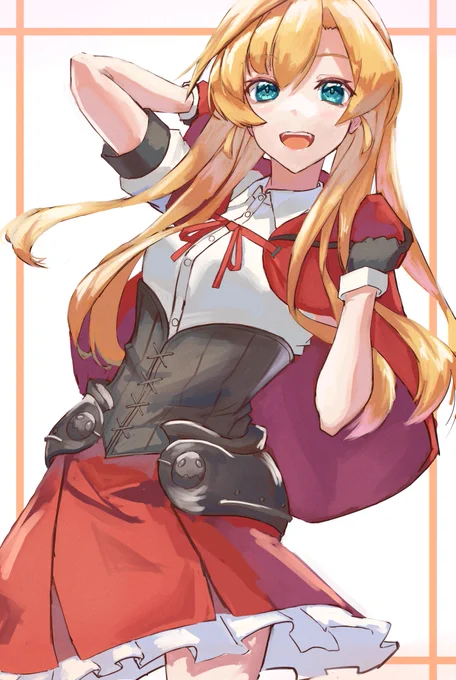 ハロウィン阿武隈髪下ろしてるとちょっとお姉さんみが増えて新鮮でかわいいですね!#艦これ #阿武隈 