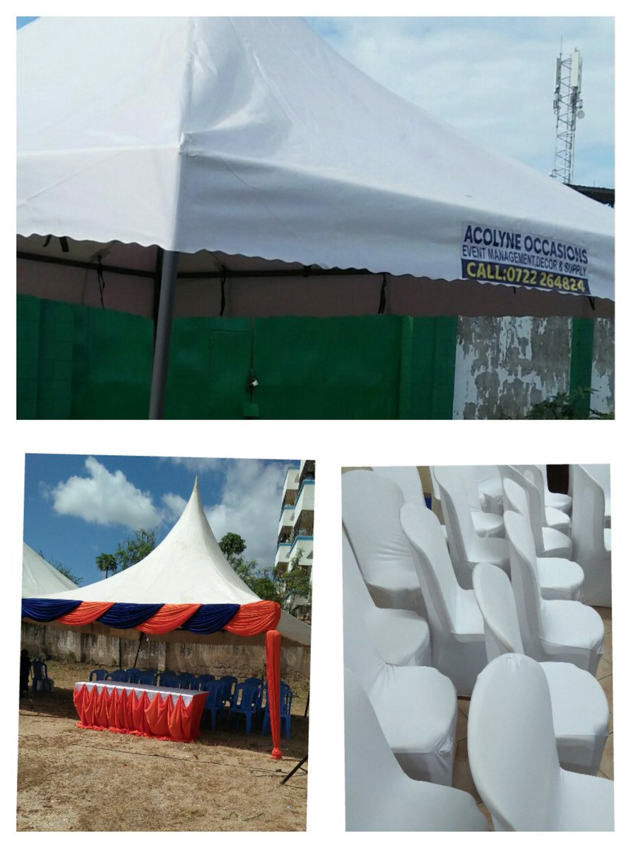 akinyokoth's tweet photo. Tents tables and chairs  for  hire available @Acolyne Occasions https://t.co/GAx9vXutR2