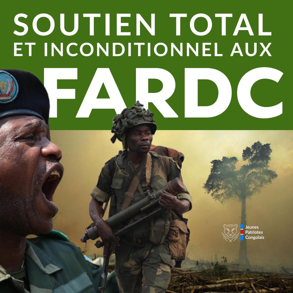 Je débute ce dimanche par un profond hommage à ceux qui nous font don de leurs vies afin que nous continuons de vivre dans l’unique pays qui nous appartienne. Chères #FARDC , recevez nos sincères remerciements 🙏🏽🪖🇨🇩❤️

Merci de Retweeter, que notre gratitude leur parvienne 🙏🏽❤️.