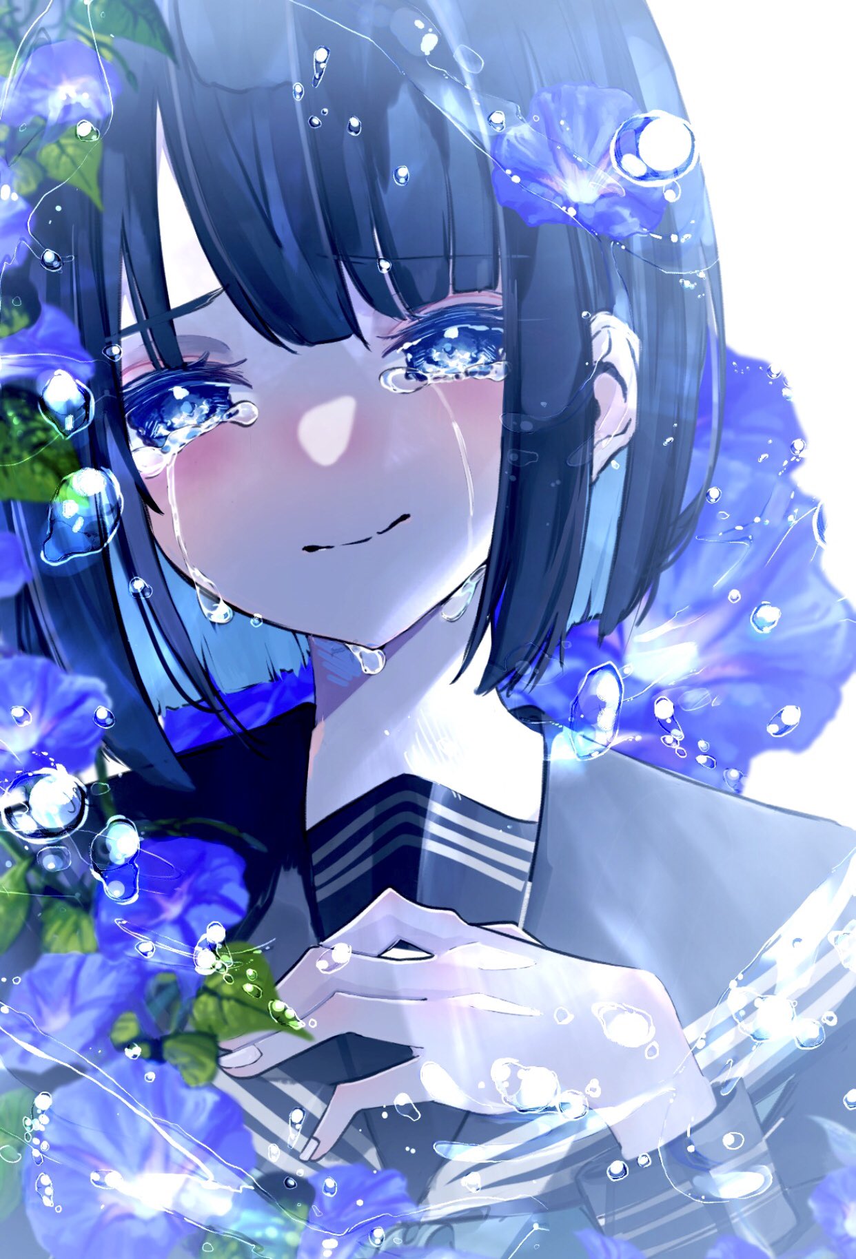 手描きイラスト 夜明けに美しいあなたを求めて 手描きイラスト 夜明けに美しいあなたを求めて