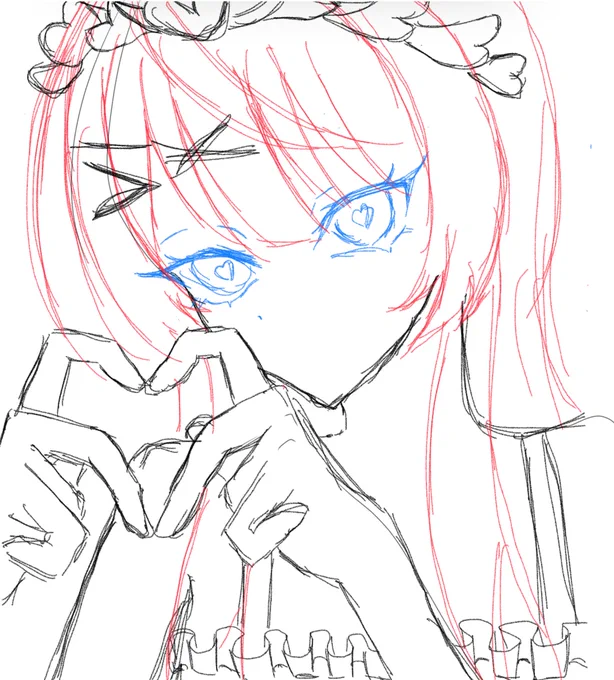 ←これが→こう
下書きの段階で結構わかるかな…?
#絵描きさんと繋がりたい 
#絵柄が好みっていう人にフォローされたい 
#絵描きさんフォロバ100 