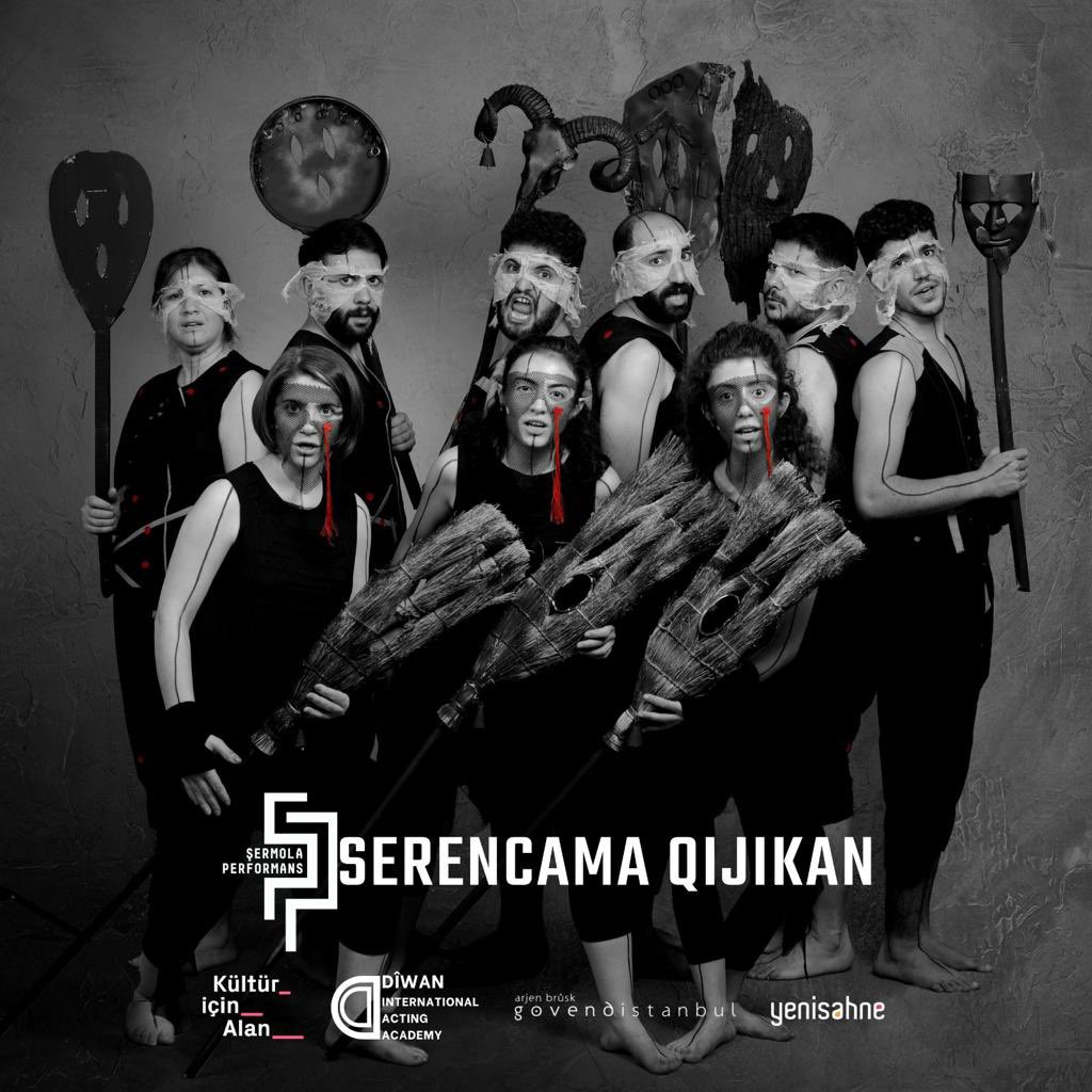 Serencama Qijikan îro li Amedê di 8. Festivala Şanoyê ya Amedê de promîyer dike!
<a href="/amedtiyatro/">Amed Tiyatro / Şanoya Amedê</a> <a href="/SermolaPerfrmns/">Şermola Performans</a>