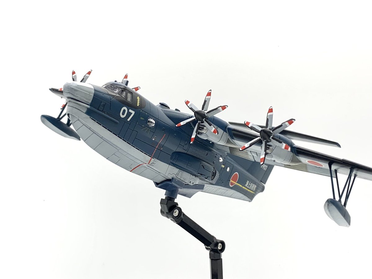 mewmew1001mew's tweet photo. アオシマ1/144J.M.S.D.F. US-2 完成しました😀😀
#aoshima #tamiya #creos #vallejo #hasegawa #jmsdf #144thscale #plasticmodel https://t.co/EsUomX8VhD