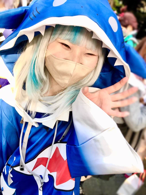 池ハロでかわちいグラとお写真撮ってもろた 