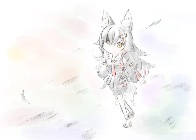 優しい彗星めっちゃよかった絵歌枠でも一時期けっこう歌ってたイメージがあるけどやっぱ歌みたになると印象もまた違ってよき…!#みおーん絵 