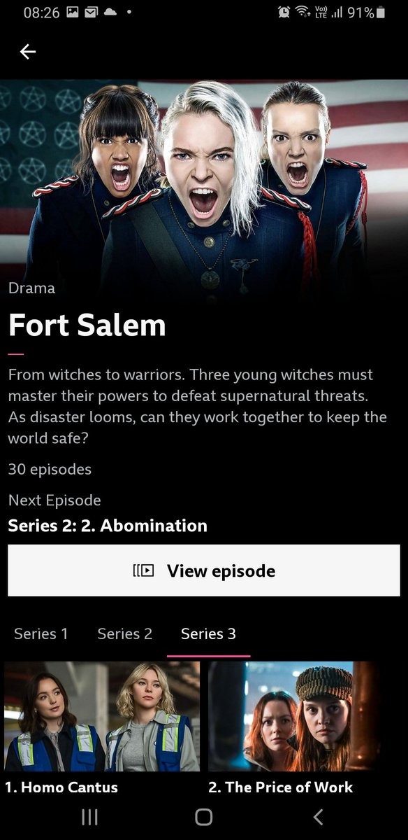 Series 3 is on BBCi player! Oh joy.
#MotherlandFortSalem #savingmotherlandfortsalem <a href="/Amaliajaja/">Amalia Holm</a> <a href="/taylorhickson/">childish hambino</a>