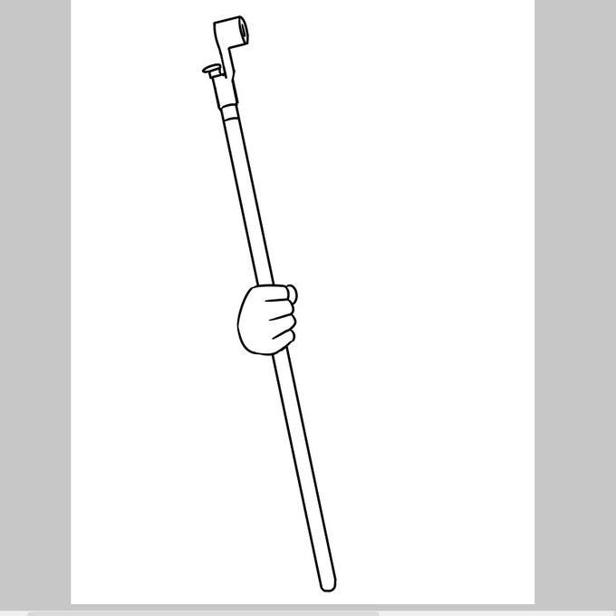 この人またクソ長いブレーキハンドル描いてる。 