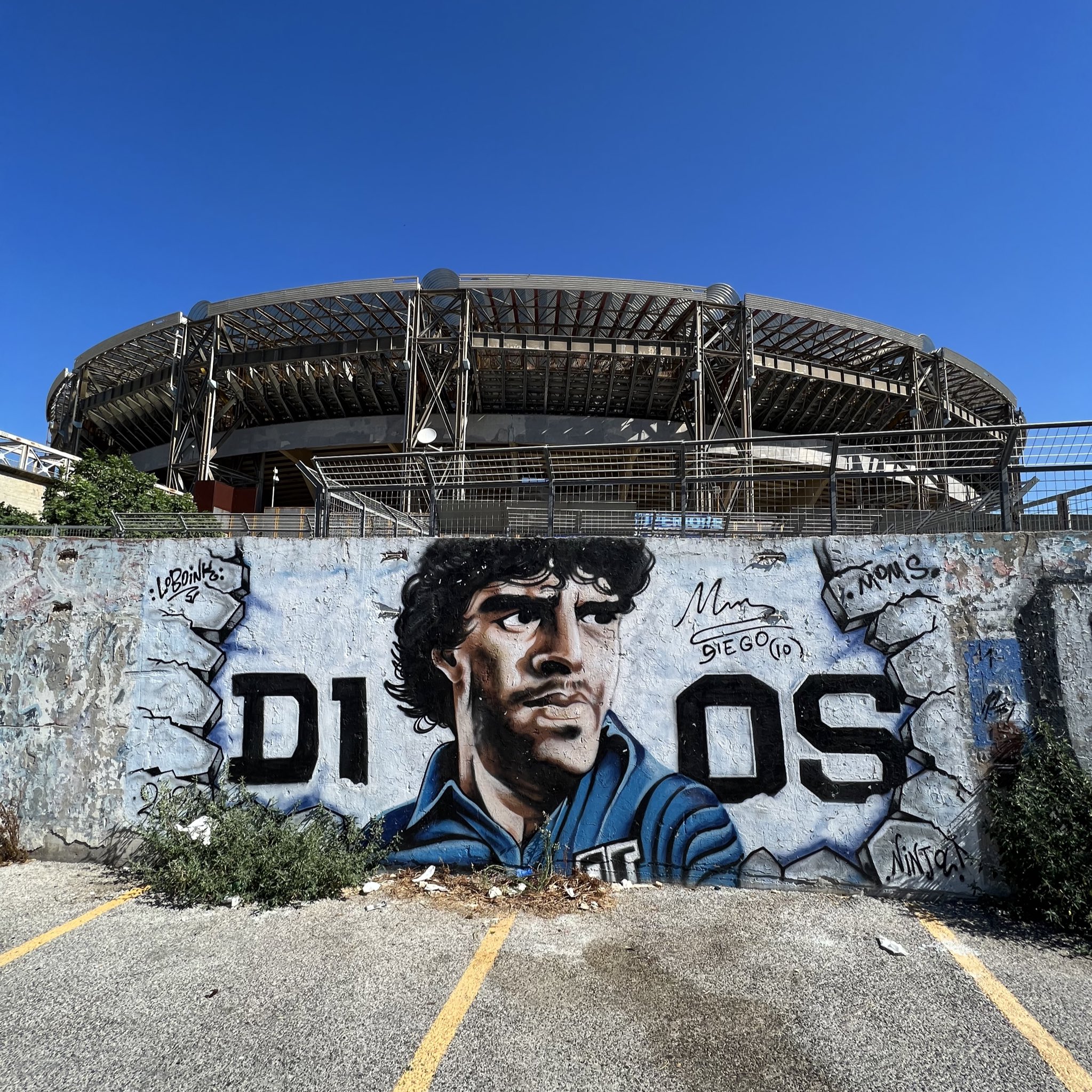 Happy birthday El D10S.  Stadio Diego Armando Maradona, Napoli  