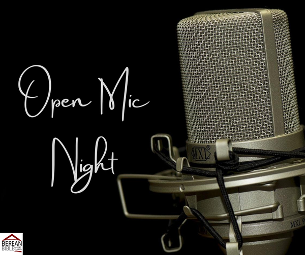 BBBCATL's tweet photo. Open Mic Night is tonight! Pastor Skepple will answer your questions about the bible and biblical application beginning at 6pm.

Submit your questions now either through text (404-348-8322) or email (chat@bereanbible.org)!

Berean's App:
https://t.co/1y25O9wpmQ https://t.co/vRnh5Q8IhF