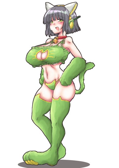 #日曜サンサンセイカさん
今日のねこランジェリーです 