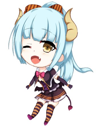 「ハッピーハロウィン★」
お菓子を求める悪魔っ子
菜乃花ちゃんSD 