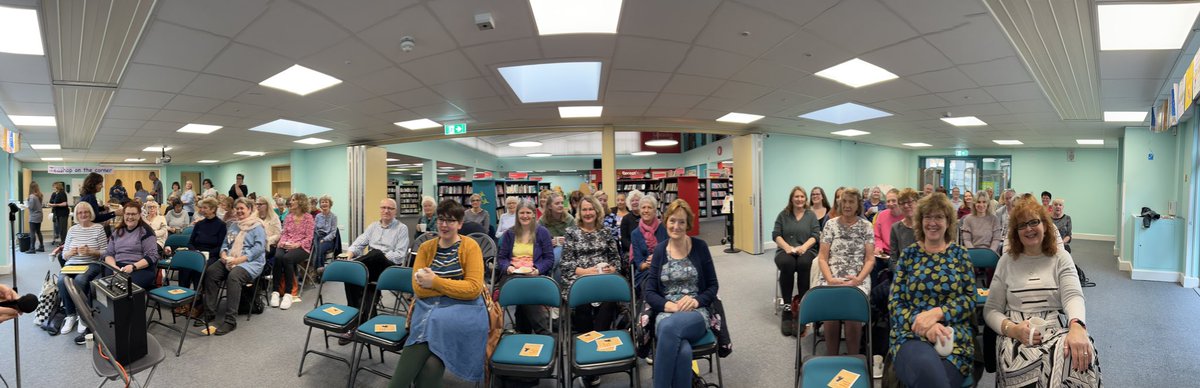 millyjohnson's tweet photo. An author’s dream audience in #YateLibrary yesterday. Packed to the gills with my characters-themed cakes in a Teashop on the Corner. Absolute high!! https://t.co/y4MAPAodgH