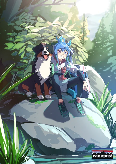 #今月描いた絵を晒そう 季節外れの夏キャンなどを 