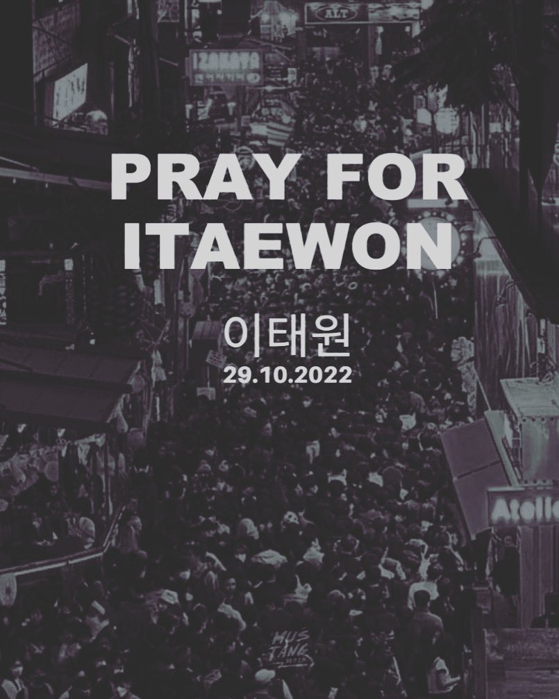 BuuCBond's tweet photo. #praying for #Itaewon https://t.co/CsT3t7YQgz