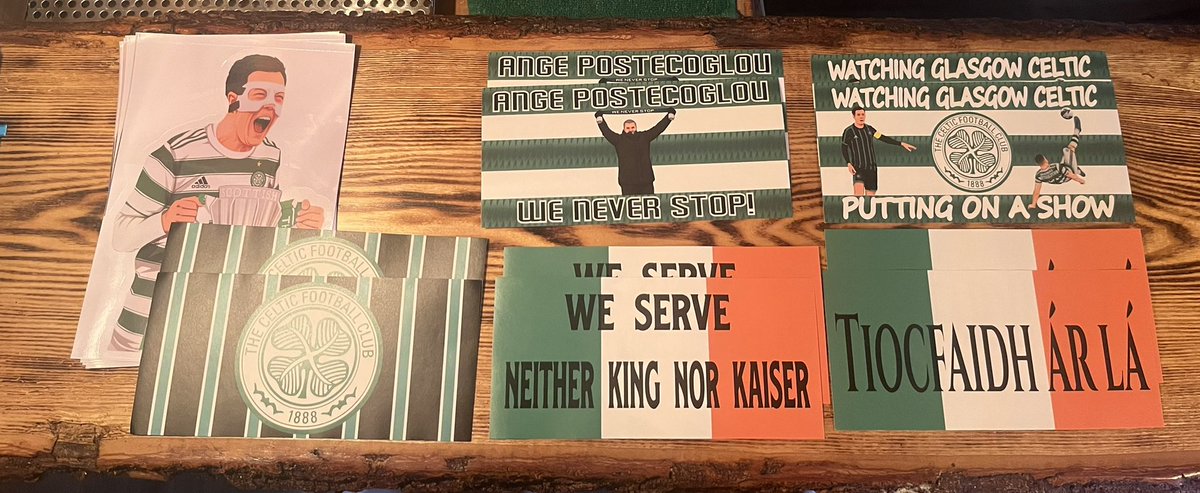🍀Matchday Competition🍀
To win next months double pack, a pushtop bottle opener and a sticker pack,
🟢Guess first scorer v Livi &amp; goal time
⚪️RT This tweet
🟠Must be following <a href="/ParadisePlaques/">Paradise Plaques</a> 

Tag friends for extra entries.
Thanks and good luck. 
Comp ends before kick off.