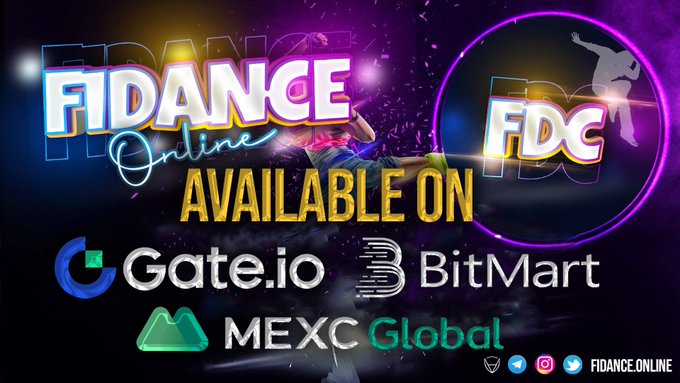FIDANCE🕺💃

Available on:
@gate_io ,<a href="/BitMartExchange/">BitMart</a>  &amp; @MEXC_Global

- Amazing Play 2 Earn! 🎮 
- Zero TAX! 💸  
 
JOIN THE FUN NOW!🕺💃 
 
🔹t.me/Fi_Dance 
🔹fidance.online

#Crypto #P2E #cryptocurrency #P2Egaming