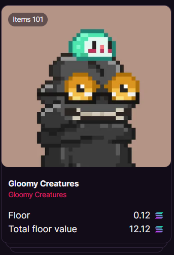 solamidotcom's tweet photo. @gloomycreatures is finally back and right on time for Halloween!! Diamond hands have been rewarded😈 @gloomyswap and "Gloomy Friends" coming soon with contract level royalty enforcement and much much more!! WE GLOOMIN https://t.co/heYioLYNLg https://t.co/2c3dD7GdoT