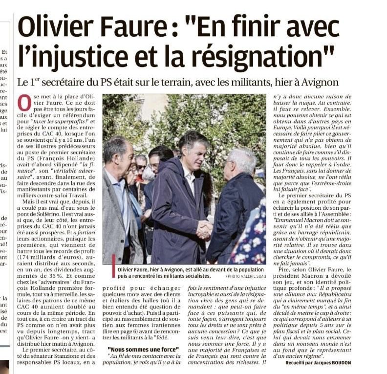 Olivier Faure on Twitter