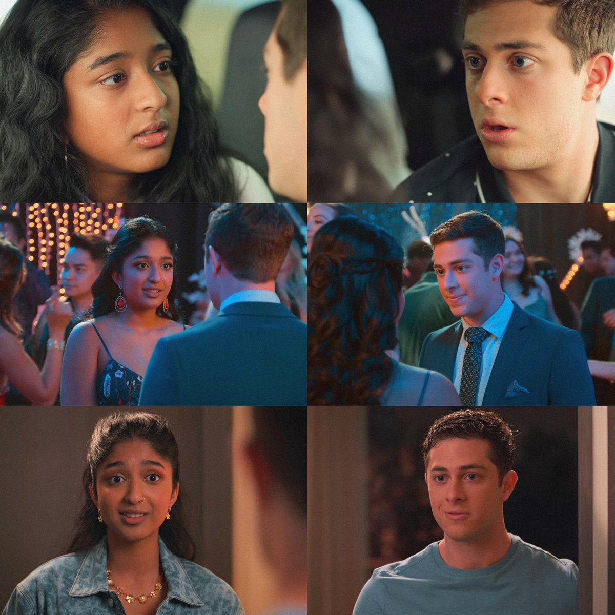 fated2you's tweet photo. S1 - Devi and Ben kiss in his car, after finding out he stayed to make sure she was okay. 
S2 - Ben finds out he was Devi’s first choice 
S3 - Devi realizes her feelings for Ben and ends up going over to his house. 

Every season, in a way, ends with Benvi. <3 endgame. https://t.co/Sag9FcqG6W