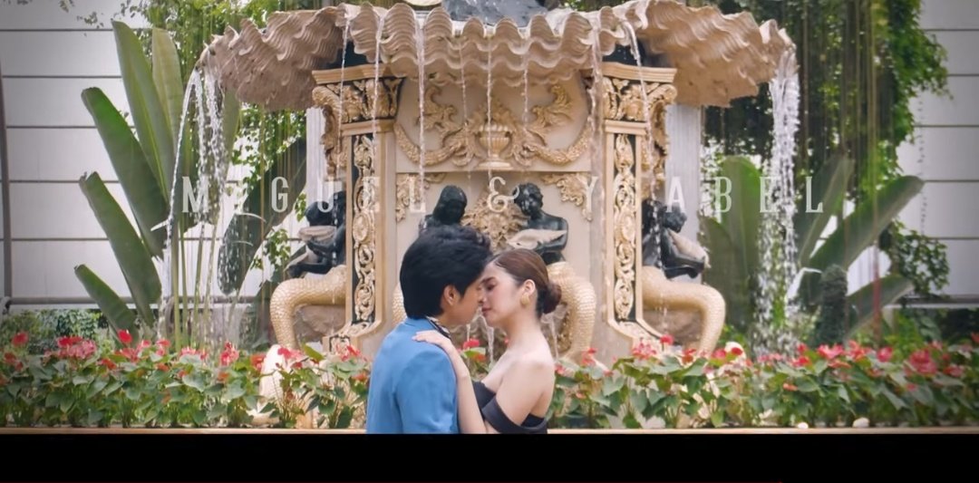 ba namang kiss yan, dipa matuloy tuloy  HAHAHAHAHA! 

MIGUEL&amp;YSABEL TAYO