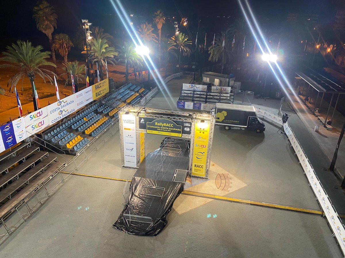 LaCarabaSL's tweet photo. 🤗Un any més al Catalunya-Costa Daurada amb @RallyRACC.
Serveis d’infraestructura i assistències tècniques de so i llum al pòdium i set d’entrevistes d’aquesta 57 edició a Salou. 
#serveistècnics #RallyRACC #salou #portaventura https://t.co/ldHxvVj898