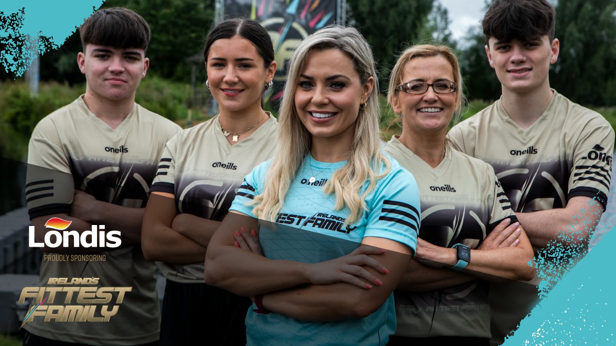 londisireland's tweet photo. Ready for the first quarter final of @FittestFamily We have The McNallys #Monaghan The Gallaghers #Donegal, The Cooneys #Cork and The Nugents #Louth🔋👨‍👩‍👦‍👦👨‍👩‍👧‍👦Lets go!!! Best of luck to you all. #Irelandsfittestfamily #locallikeyou @HellandBackRun https://t.co/fBfK7dLtOP