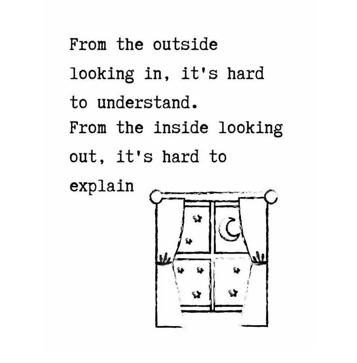 Ortoleva_S's tweet photo. From the outside looking in, it’s hard to understand. From the inside out, it’s hard to explain.
(graphic of a window with moon & stars outside)
#WomenWithDisabilities #DisabilityPolicy #DisabledAndCapable #DisabilityPolicy #WomensHealth InclusiveHealthcare #healthcare https://t.co/HiANpRamdm