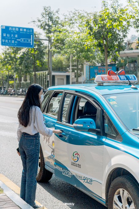 Shenzhen has a new fleet of taxis with women drivers intended to make female passengers feel safer at
