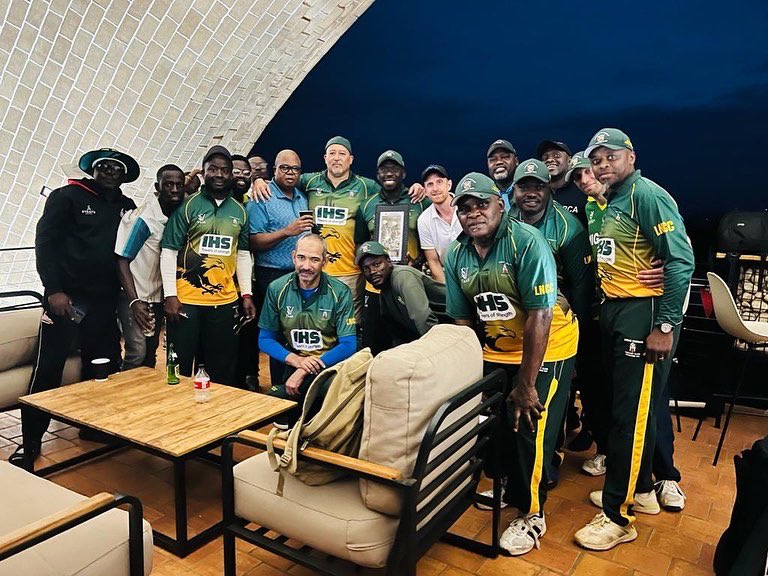 Shoutout to <a href="/lonigcrickclub/">LondonNigeriansCC</a> <a href="/MatthewCondotti/">MC</a> <a href="/Nobazz1/">Nobazz</a> and the entire team for an amazing tour! 
Thank you to <a href="/RwandaCricket/">Rwanda Cricket Association</a>, Will Hammond and the <a href="/CricketBuilds/">Cricket Builds Hope</a> team as well for the hospitality #CricketTwitter