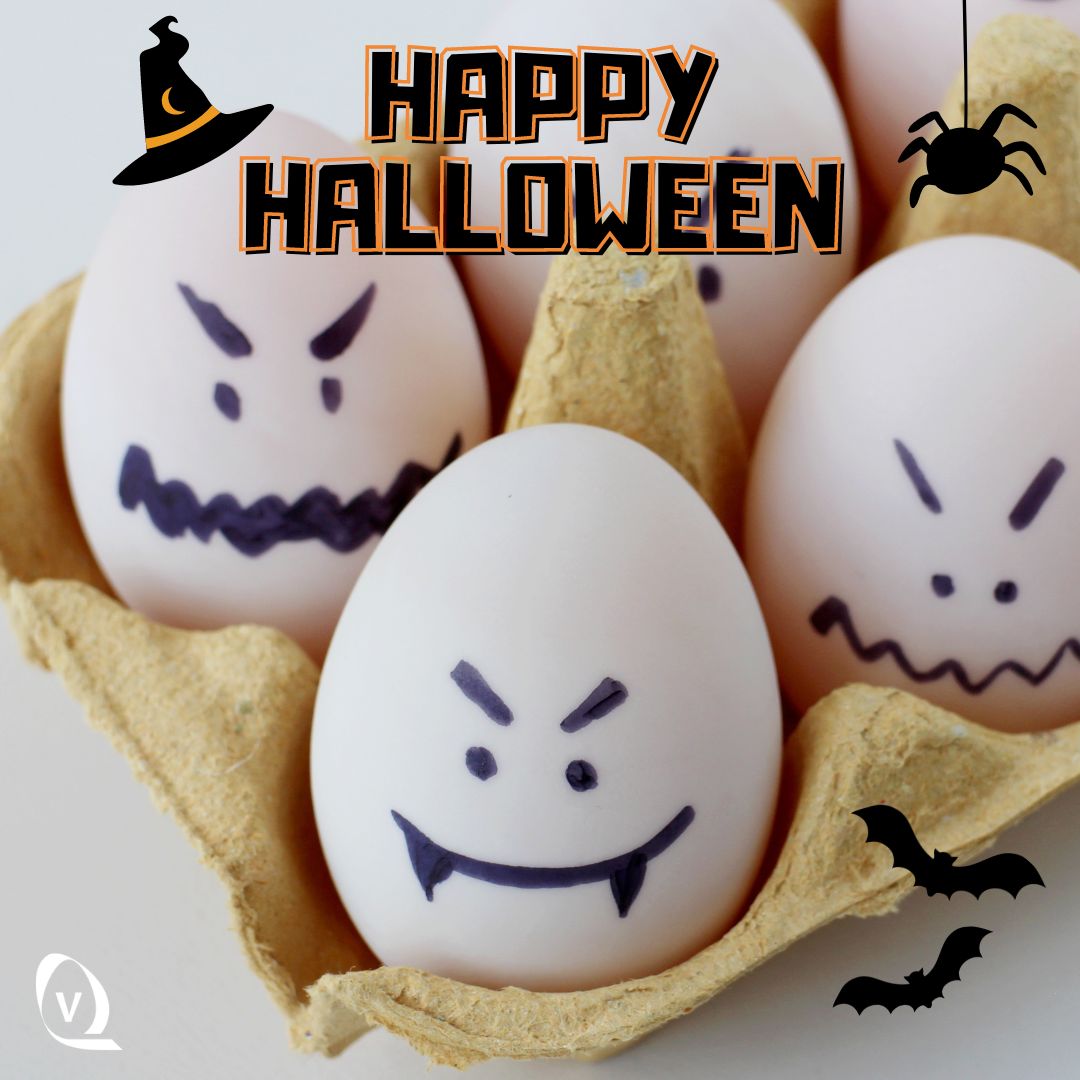 VencomaticGroup's tweet photo. Have a wicked weekend - Happy Halloween! 🎃👻
#eggs #trickortreat #vencomaticgroup #halloween 
https://t.co/x134DHbt2c https://t.co/eZsR6bfZYl