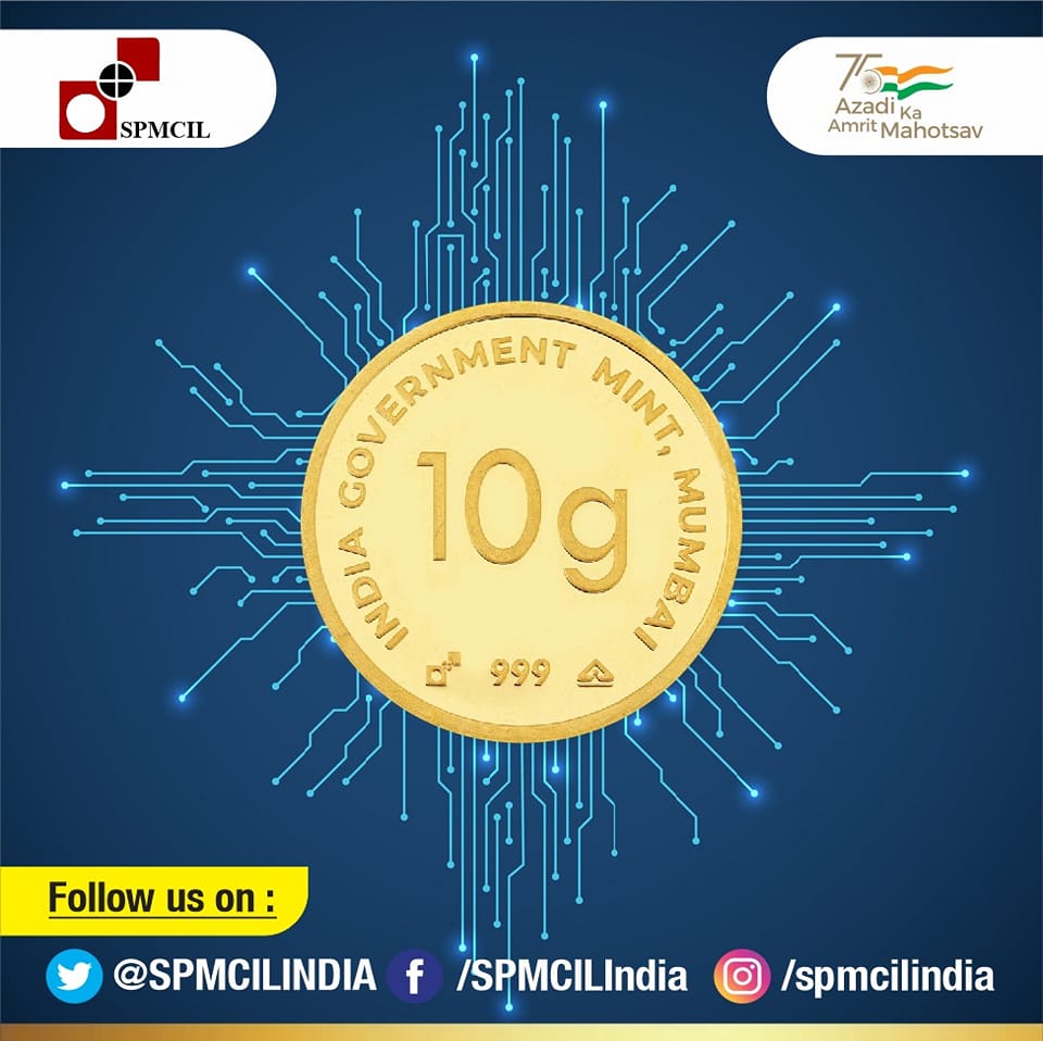 SPMCILINDIA's tweet photo. Now you can purchase pure gold coins from the comfort of your home digitally, directly from India Government mint.
Order now- https://t.co/DcRBC0Cbk2
#GoldCoins #IndiaGovernmentMint #DigitalGoldPurchase https://t.co/wvUhs6Wuvq