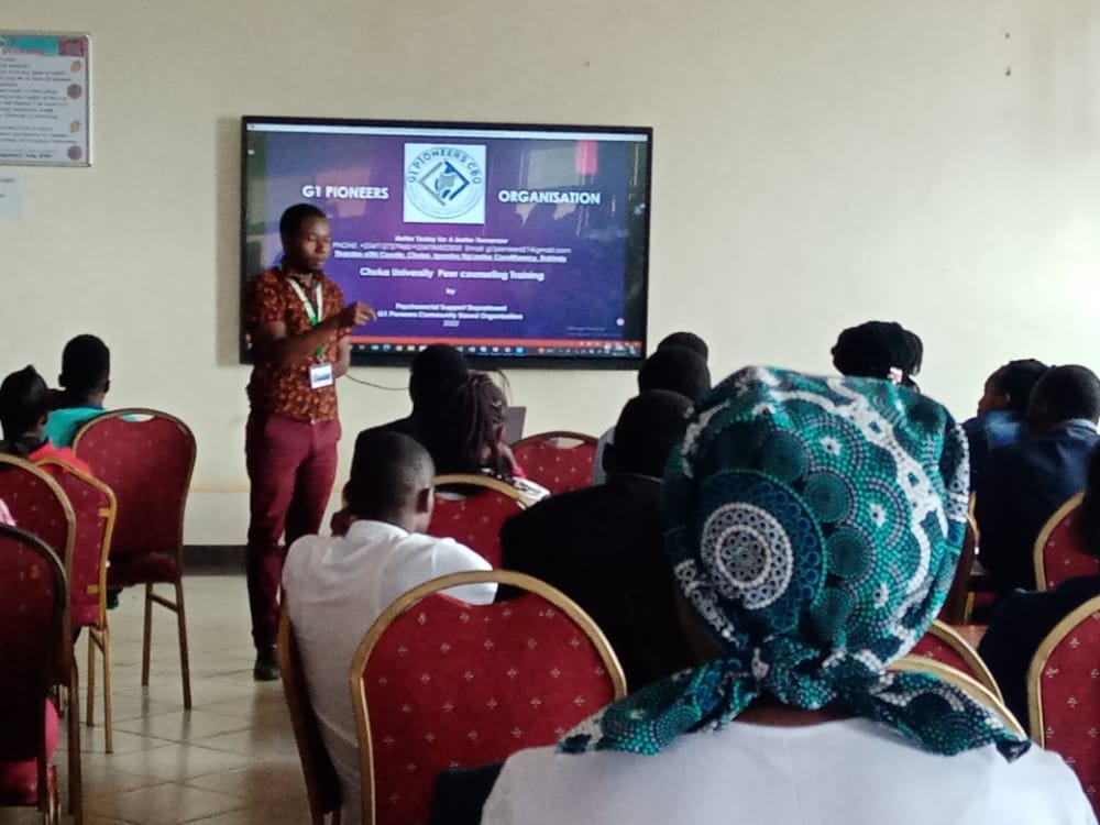g1_cbo's tweet photo. Our team in partnership with Chuka University Dean of students office engaged with the university Peer Counselors with an aim of improving their psychosocial support skills.
#mentalwealthness https://t.co/EfW1kAUZ1u