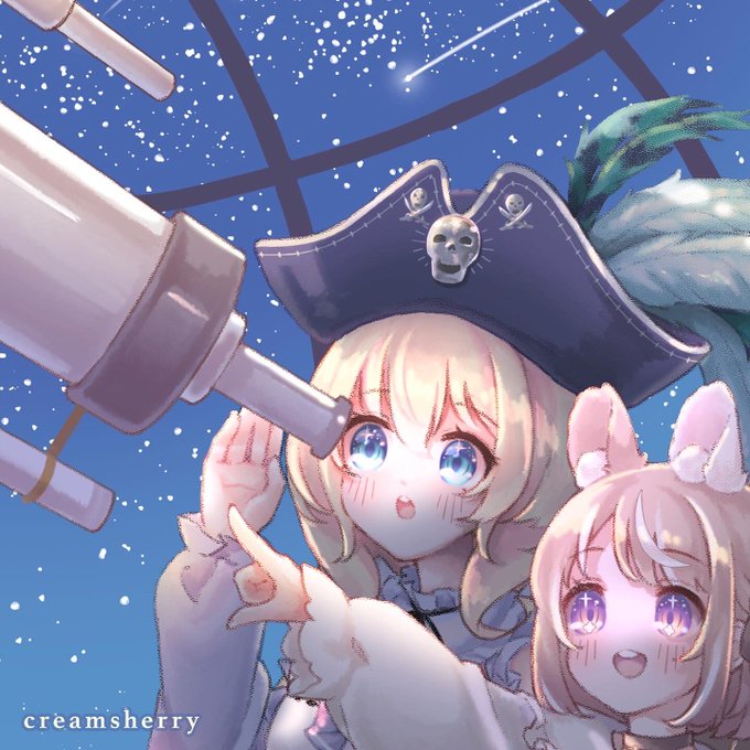 「starry sky telescope」 illustration images(Latest)