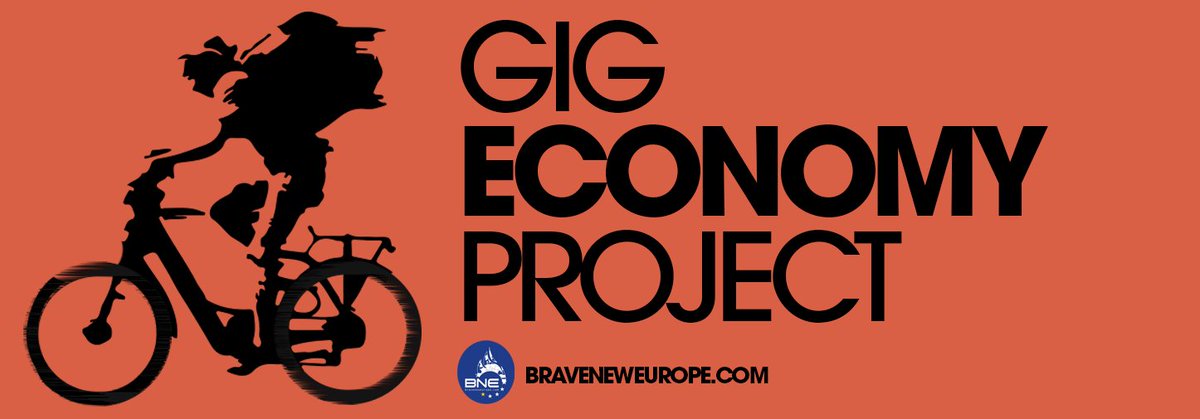 project_gig's tweet photo. Our newsletter sign-up isn't functioning at the moment so if you want to get the Gig Economy Project newsletter in your inbox each week, leave your e-mail below or e-mail to GEP@BraveNewEurope.com.
#GigEconomy #Uber #PlatformEconomy #Riders #GigWork #UberEats #Work #Uberization https://t.co/AEiv0Pvb7q