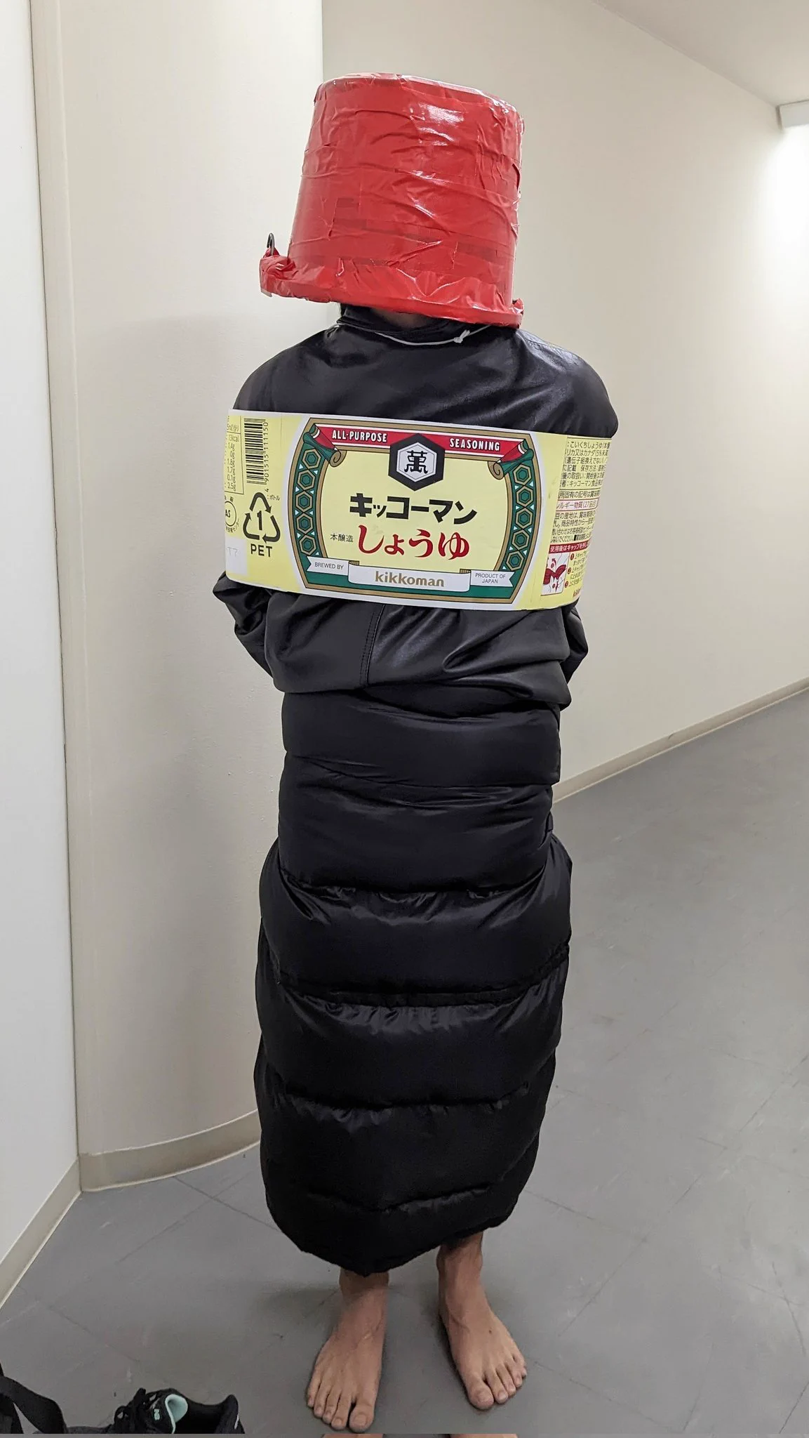 地味ハロウィンコスプレ！醤油のコスプレがこちら！！