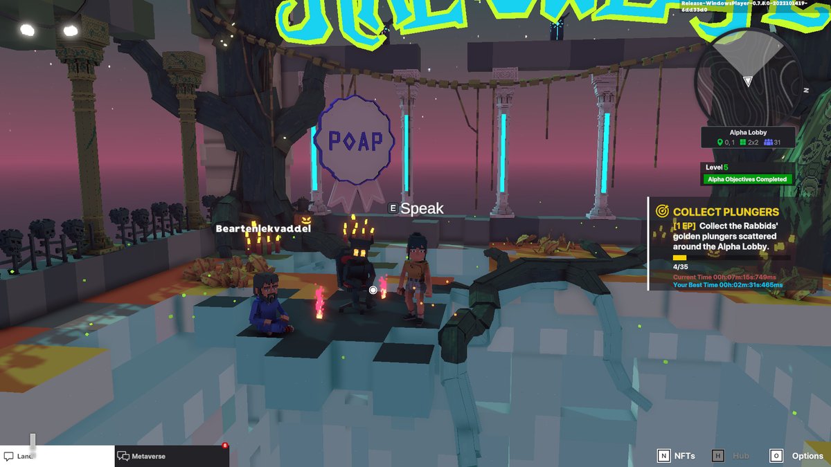 Alex10549531's tweet photo. @TheSandboxGame I just participated in The Sandbox Halloween Special Giveaway. At the top of the Halloween Alpha Lobby Parkour!
😈 👇 https://t.co/m85t1wmXsM