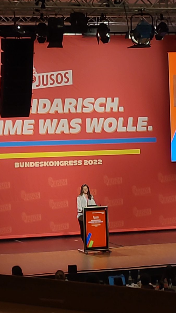 Und da bin ich wieder diesmal auf den Jusos #Buko22