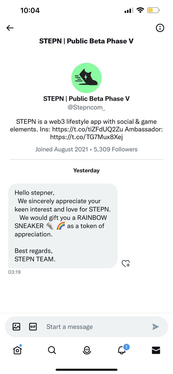 StepnGc's tweet image. Thank you mate I don’t want rainbow :) 
@Stepncom_  @Stepnofficial