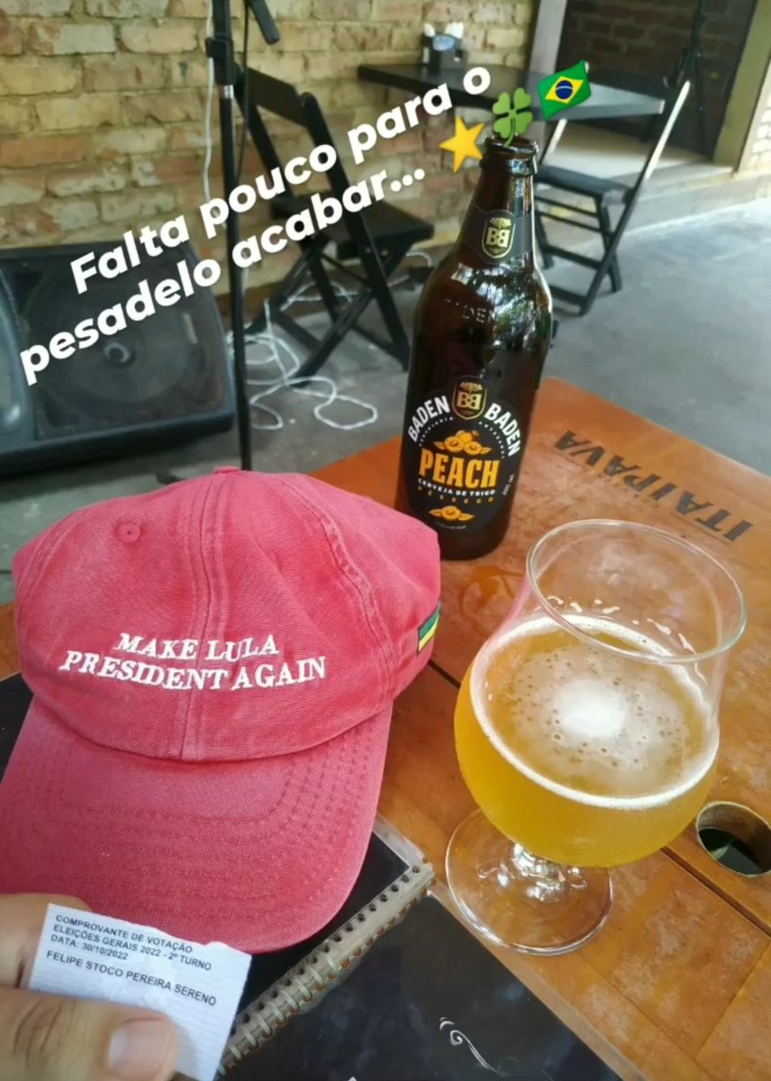 felipespsereno's tweet photo. Dia muito aguardado, que o amor vença o ódio e que a democracia seja respeitada.🤞🍀⭐🇧🇷 https://t.co/tuJFnsNGMo