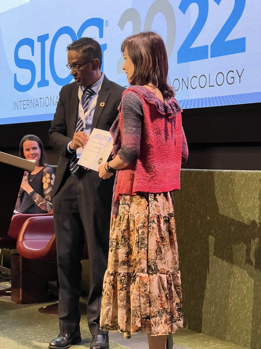 SIOGorg's tweet photo. Announcing #SIOG2022 Nursing &amp; Allied Health Investigator Award: Joey Chien (SG) 
#SIOGpresidentialaddress2022 #SIOG2022awards #annualawards #geneva #geneve #NAHAward @siognah https://t.co/08Dt1O8BAD
