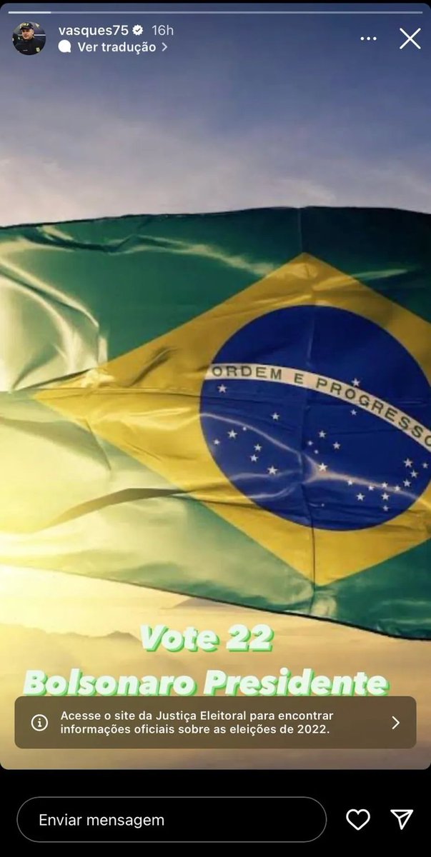 Diretor-geral da PRF posta pedido de voto em Bolsonaro glo.bo/3WfF3m4
