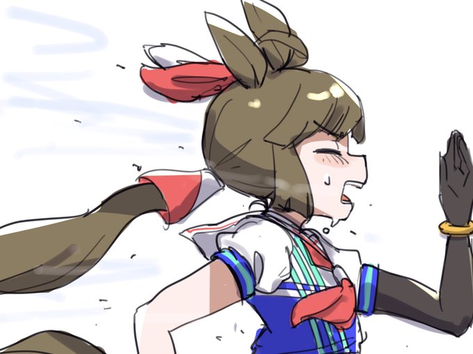 「逃げに逃げまくってやる」

妄想⚠︎ウマ娘化 